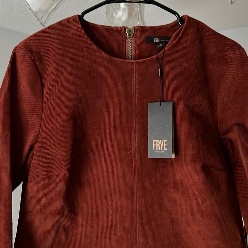 Frye Women's Long Sleeve Dress - Rust